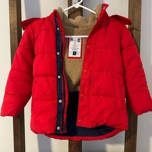 Baby Gap Red Winter Coat